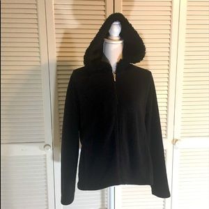 Kim Rogers Black Jacket Petite L